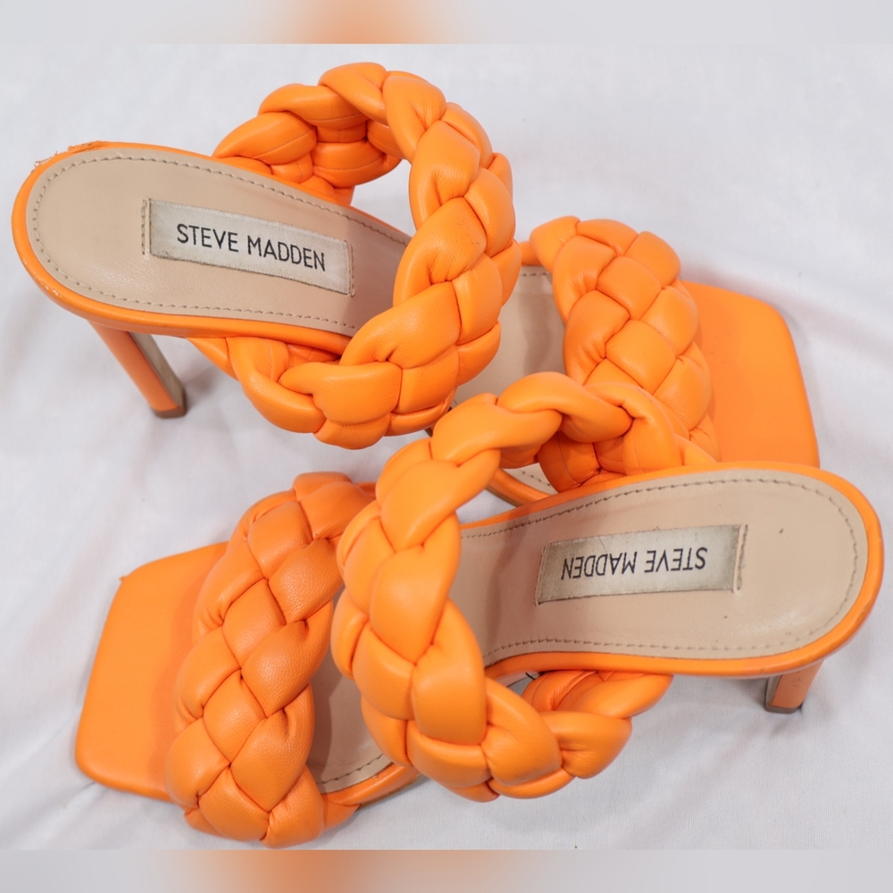 Steve Madden Kenley Woven (Braided) Sandal Heel